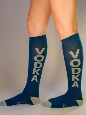 FREE Gift! Gumball Poodle Adult Knee-High Vodka Socks